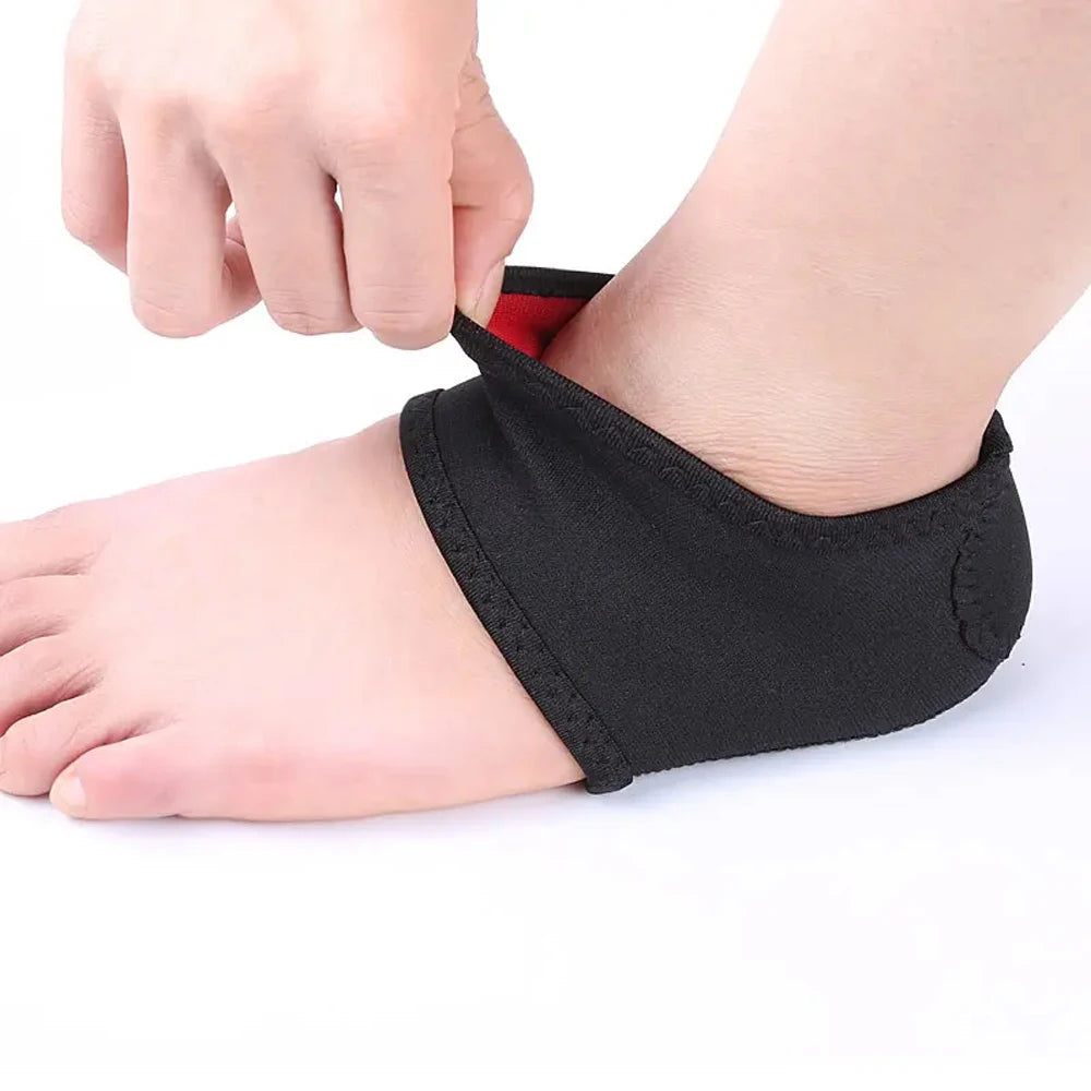 Protecteurs de Talons Plantaires pour Soulagement de la Douleur - 1 Paire (Coussins de Talon en Nylon) - BLACKBEARD OUTDOOR INDUSTRIES