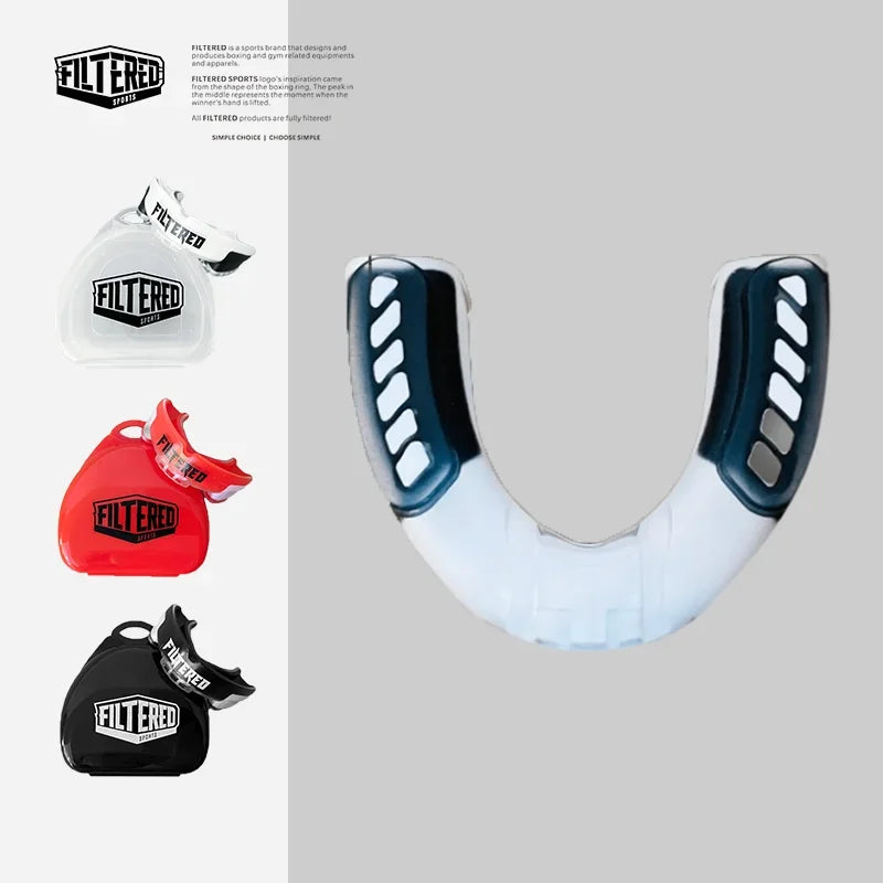 Protège-Dents de Sport FILTERED – Protection Dentaire EVA, Idéal pour MMA, Boxe, Kickboxing et Sports de Combat - BLACKBEARD OUTDOOR INDUSTRIES