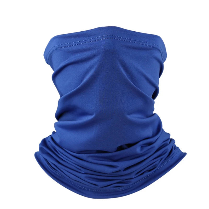 Cache-cou en Soie Glacée avec Protection UV – Tube Respirant pour Activités Extérieures, Idéal pour Randonnée, Cyclisme, Ski et Sports de Plein Air - BLACKBEARD OUTDOOR INDUSTRIES