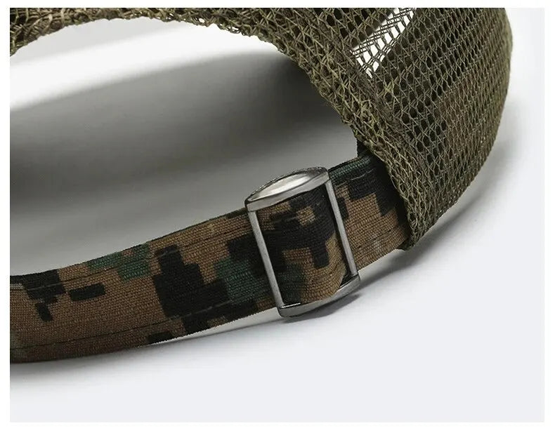Casquette Baseball Mesh Respirante Brodée – Unisexe, Protection Solaire, Printemps & Été - BLACKBEARD OUTDOOR INDUSTRIES