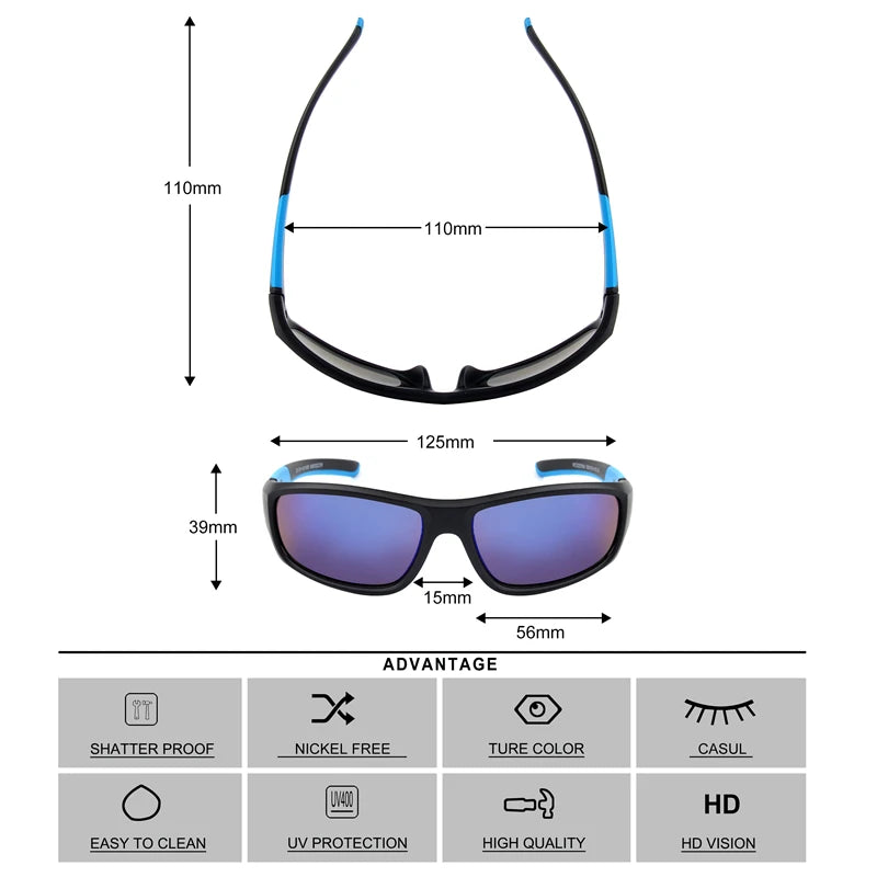 Kenbo Sport Sunglasses lunettes de soleil pour enfants UV400 Ma boutique