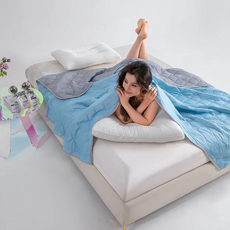Couverture Rafraîchissante Grade A pour Lit – Couette Légère et Respirante, Idéale pour l’Été, Confort Climatisé, King & Queen Size BLACKBEARD OUTDOOR INDUSTRIES