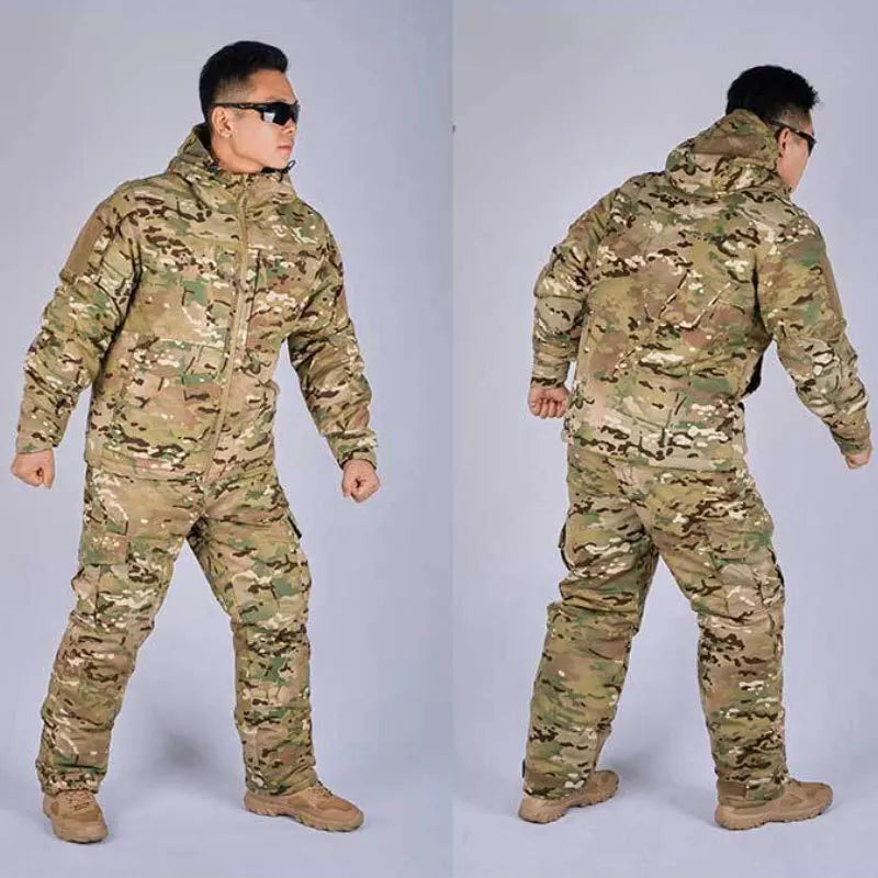 Veste Tactique Camouflage Thermique Réfléchissante pour Homme - BLACKBEARD OUTDOOR INDUSTRIES