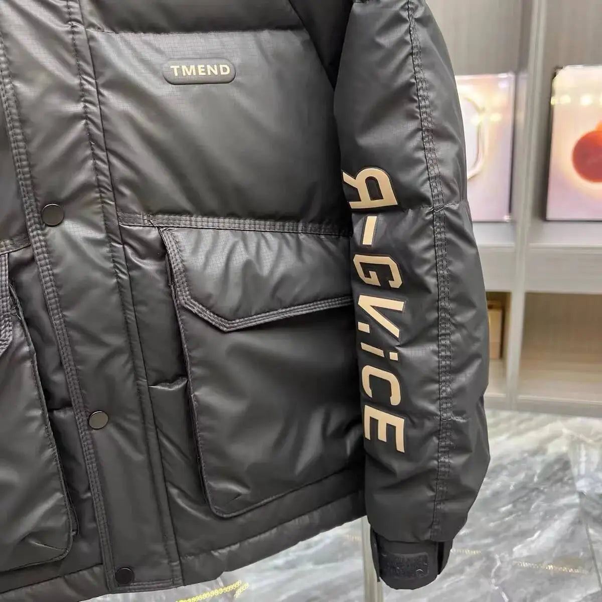 Fashion Men's Hooded Down Jacket Fall Winter Thick Warm Outdoor Windproof Sportwear Coats Male Disposable White Duck Down Jacket BLACKBEARD OUTDOOR INDUSTRIES