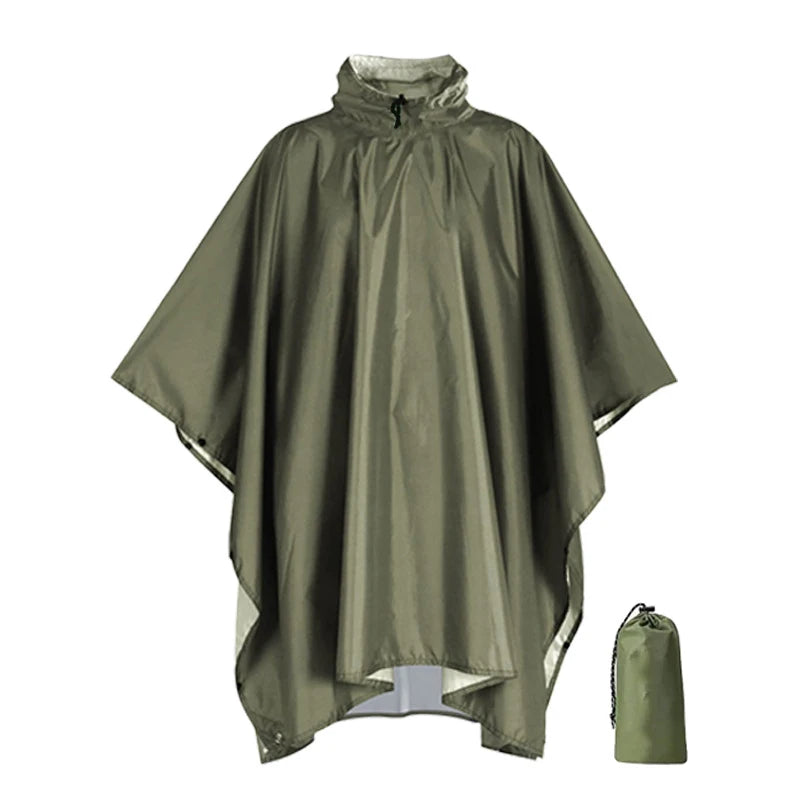 Poncho de Pluie Ultra-Résistant pour Randonnée et Camping - Imperméable, Léger, Universel, pour Hommes et Femmes BLACKBEARD OUTDOOR INDUSTRIES