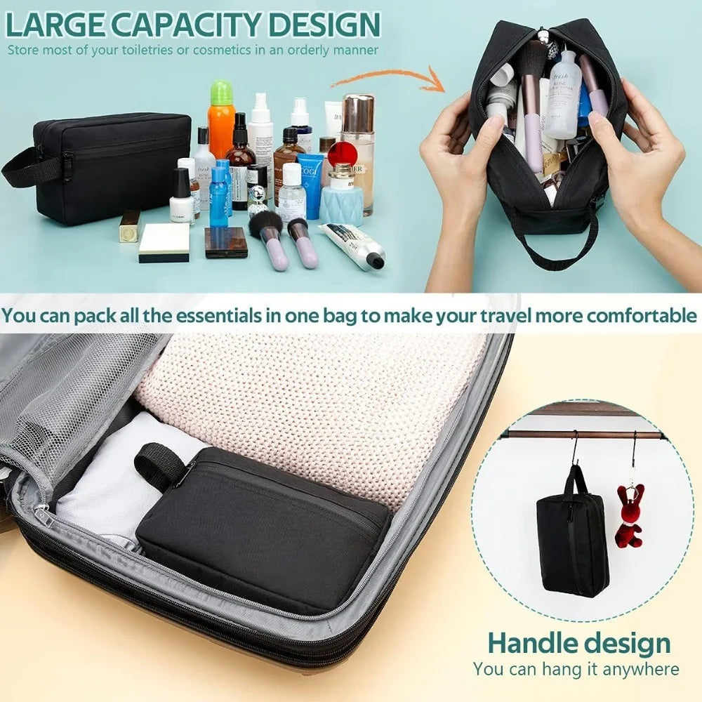Trousse de Toilette Pliable Unisexe – Sac de Rangement Portable pour Cosmétiques & Accessoires de Voyage - BLACKBEARD OUTDOOR INDUSTRIES