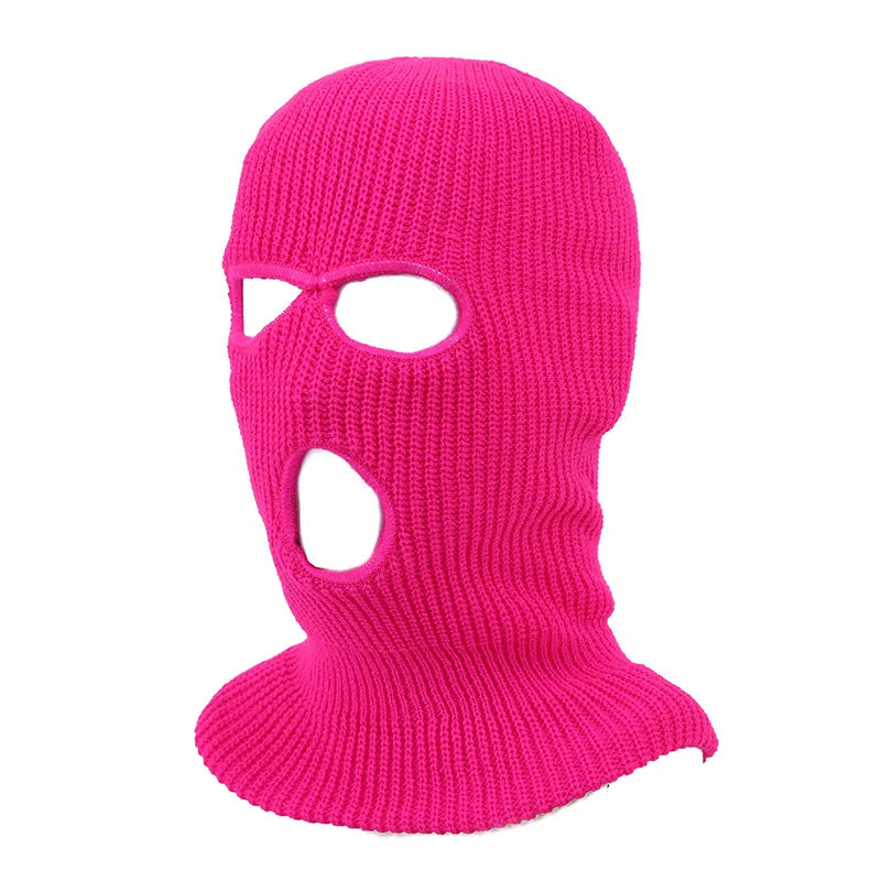 cagoule de Ski en Tricot pour Moto - Masque de Visage Complet Anti-Froid Hiver pour Hommes et Femmes - BLACKBEARD OUTDOOR INDUSTRIES