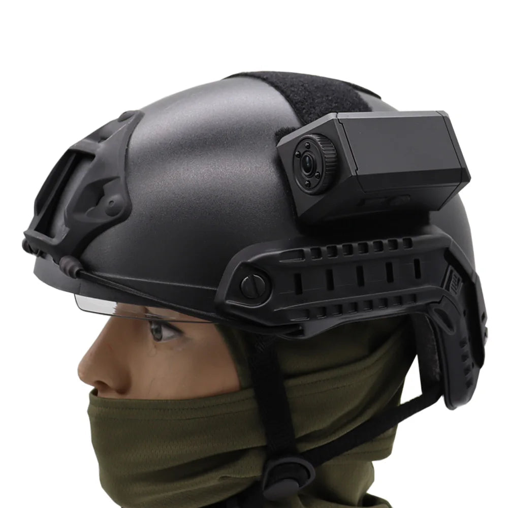 Caméra de Casque Tactique 1080P – Idéale pour la Chasse, Airsoft, Wargames et Activités Sportives BLACKBEARD OUTDOOR INDUSTRIES