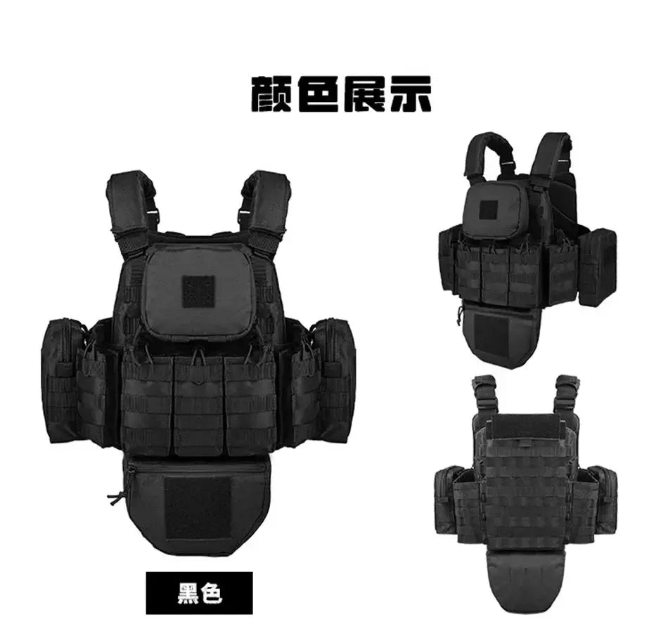 YAKEDA Plate Carrier Tactique – Gilet Modulaire avec Poches Incluses Ma boutique