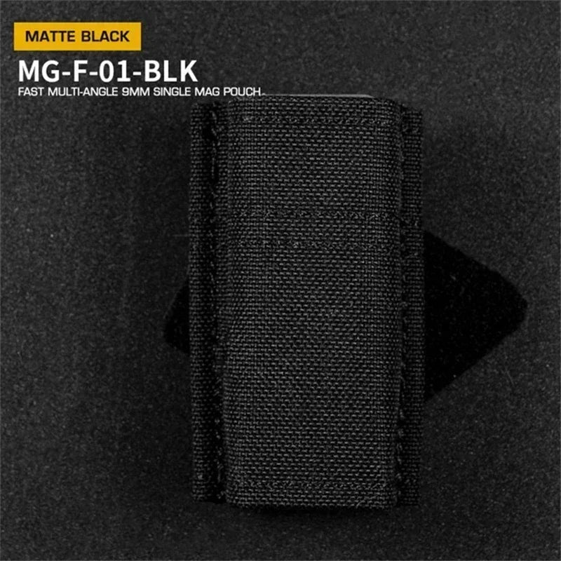 Poche à Chargeur Tactique Molle FAST Multi-Angle pour 9mm – Système de Poche à Magasin Simple BLACKBEARD OUTDOOR INDUSTRIES