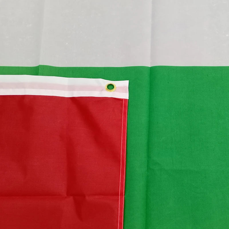 Drapeau National Bulgare – 90x150 cm – Polyester – Drapeau Europe EU – Blanc, Vert, Rouge – BG BGR Bulgarie BLACKBEARD OUTDOOR INDUSTRIES