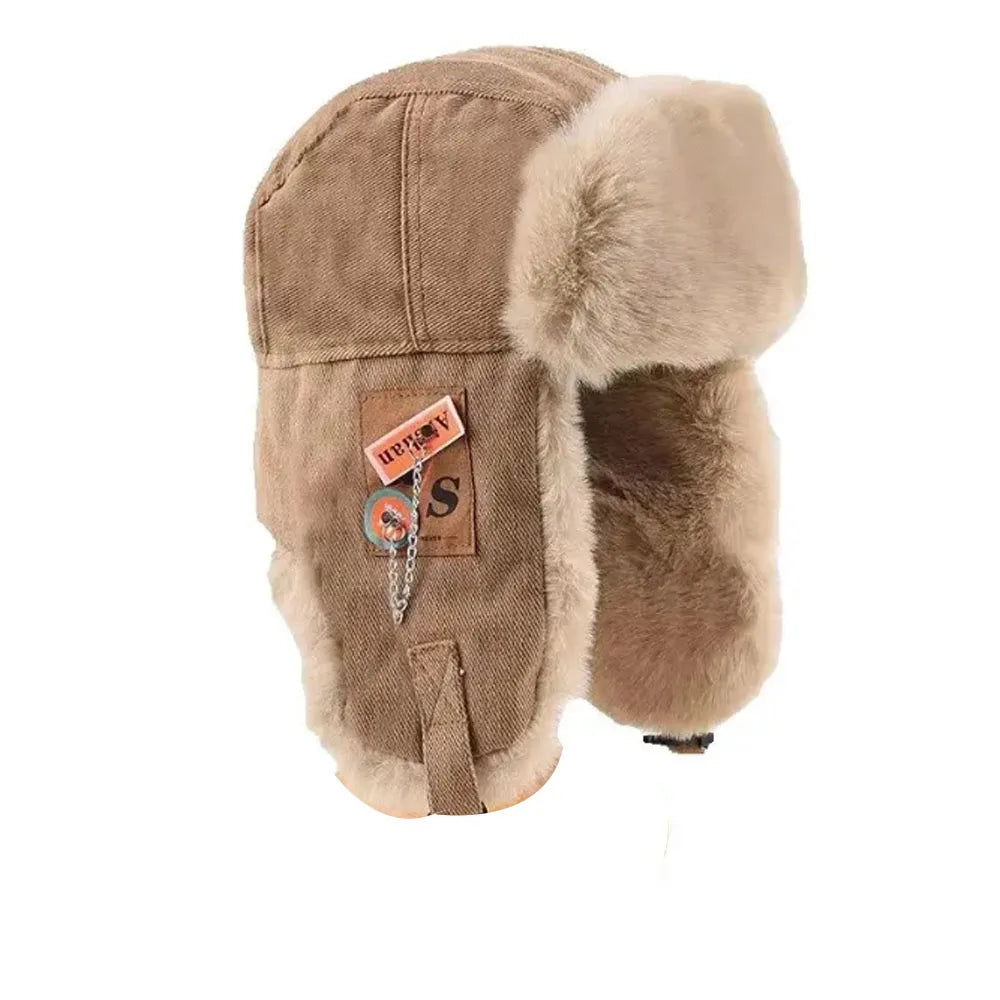 Chapka Ushanka Russe Mixte – Hiver – Chaude & Stylée – Homme / Femme - BLACKBEARD OUTDOOR INDUSTRIES