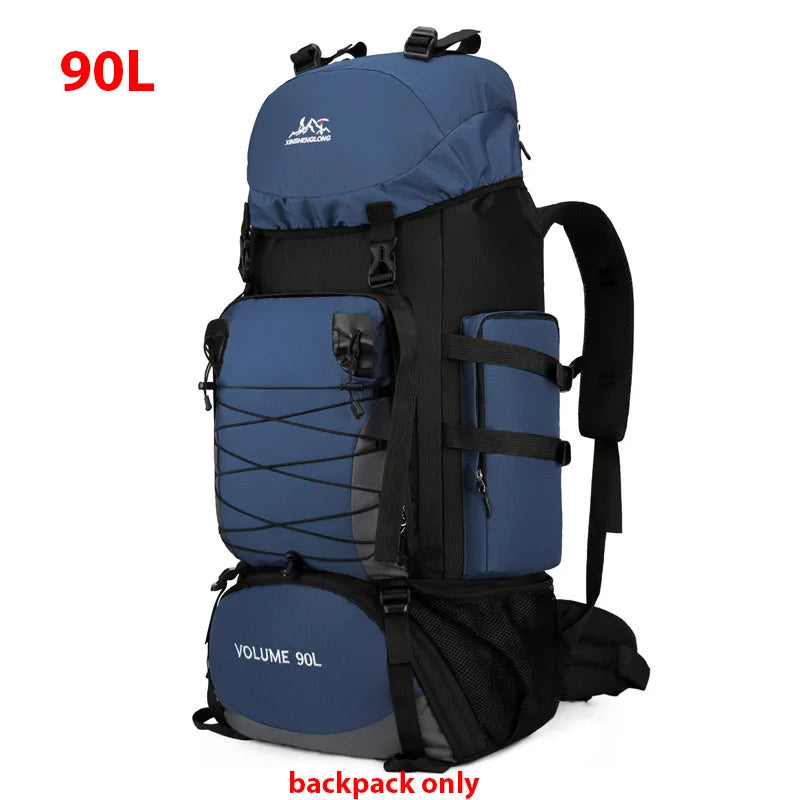 Sac à Dos de Voyage 90L - Sac de Camping, Randonnée, Montagne et Sport - Homme & Femme - BLACKBEARD OUTDOOR INDUSTRIES