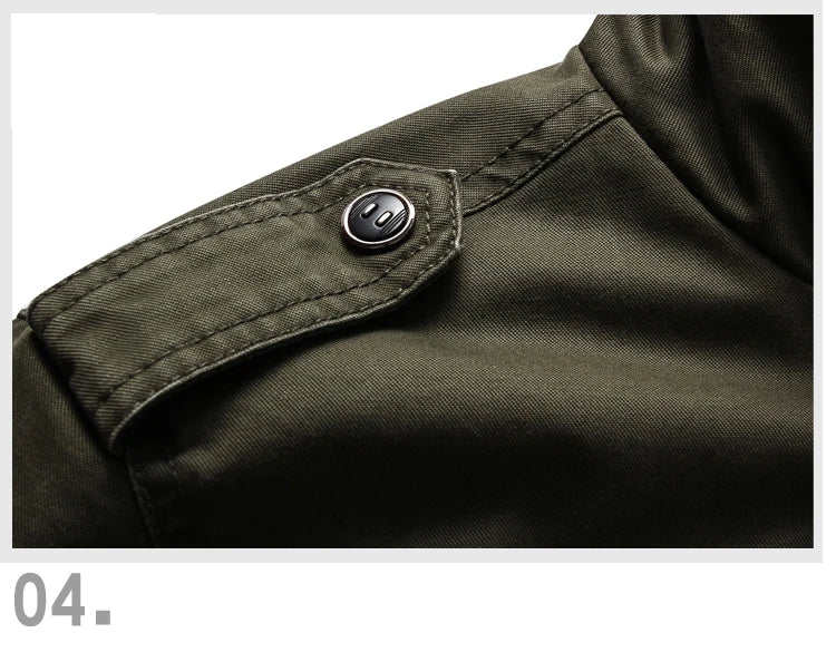 Veste Militaire Homme Air Force One | Coupe Printemps & Automne – Tailles M à 6XL - BLACKBEARD OUTDOOR INDUSTRIES