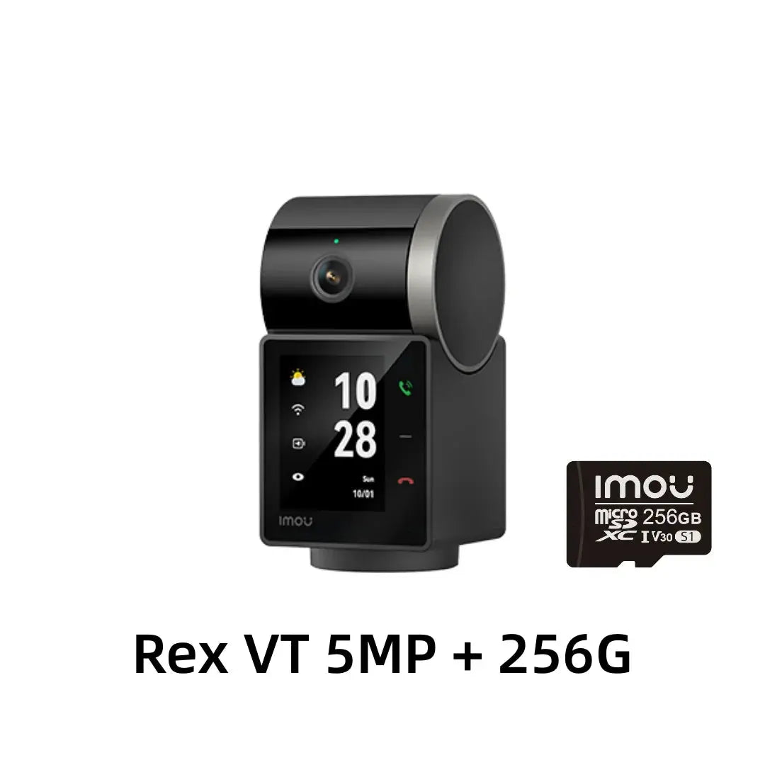 Caméra de Surveillance Intérieure IMOU REX VT – 5MP 3K avec Écran Sécurité 2,4", Détection Humaine & Animale, Audio Bidirectionnel et Vision 360° Ma boutique