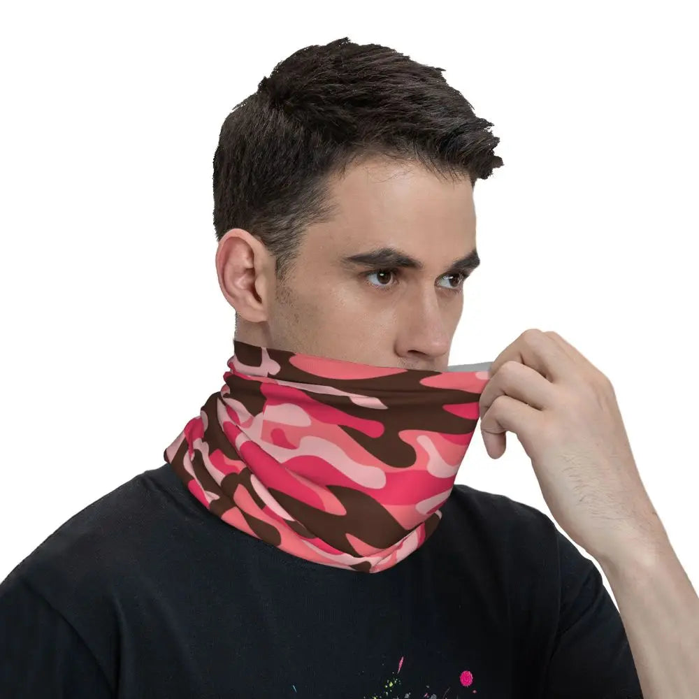 Tiger Stripe Camo – Bandeau Tour de Cou Hiver Multifonction pour Hommes et Femmes | Parfait pour Randonnée, Cyclisme, Sports Outdoor et Usage Quotidien - BLACKBEARD OUTDOOR INDUSTRIES