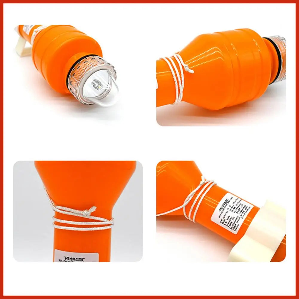 GL-10(96) Lampe de Bouée de Sauvetage Flottante – Lampe de Signalisation Clignotante Haute Visibilité pour Pêche Nocturne, Kayak et Rafting BLACKBEARD OUTDOOR INDUSTRIES