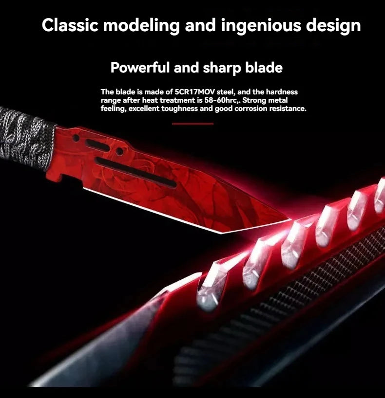 NEW Outdoor EDC Self-Defense Knife – Couteau de survie haute dureté en acier inoxydable - BLACKBEARD OUTDOOR INDUSTRIES