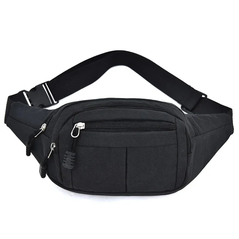Sac Banane Homme Étanche – Style Coréen, Toile Oxford, Multi-usage - BLACKBEARD OUTDOOR INDUSTRIES