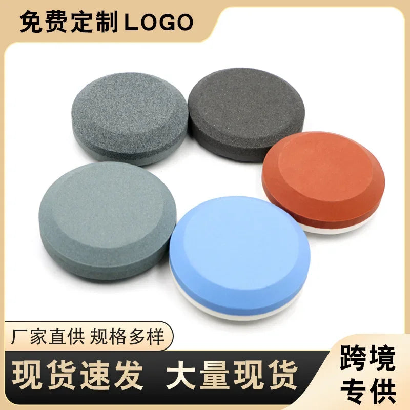 Pierre à Aiguiser Double Face – Whetstone Rond pour Couteaux, Haches, Machettes, Pelles et Outils Extérieurs - BLACKBEARD OUTDOOR INDUSTRIES