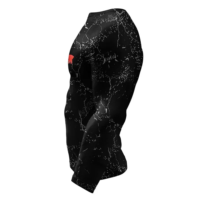 Ensemble de Rashguard Jiu Jitsu MMA pour Hommes BLACKBEARD OUTDOOR INDUSTRIES
