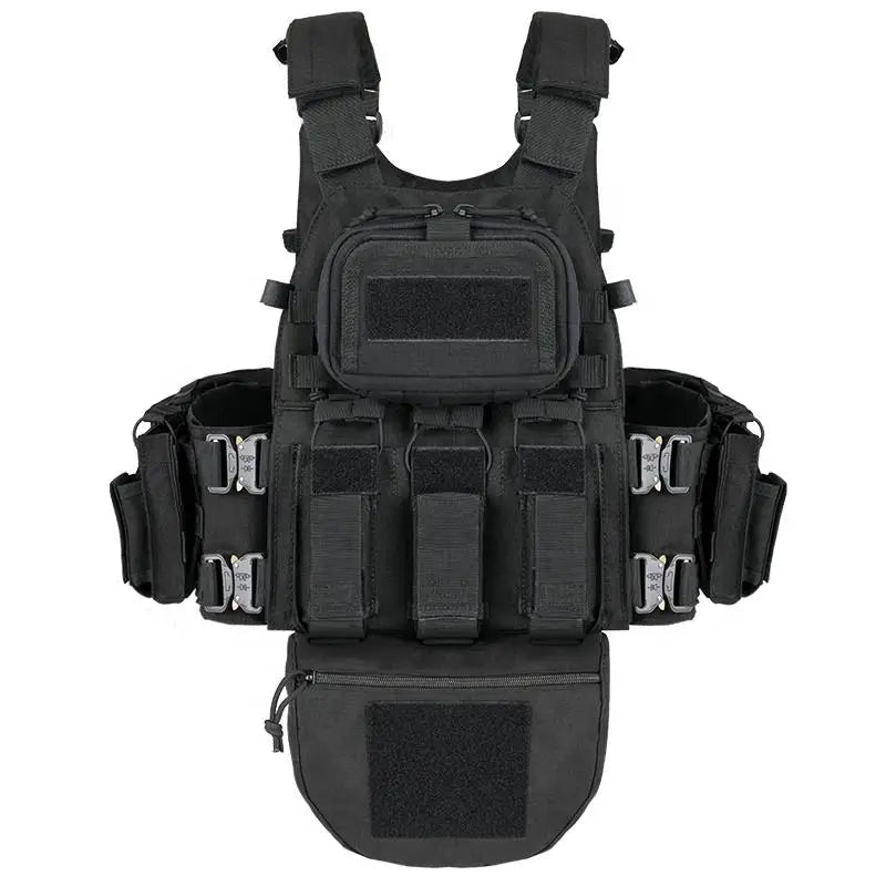 Gilet Tactique YAKEDA Camouflage Outdoor – Gilet de Formation Respirant et Résistant à l'Usure, Multifonction pour Combat CS et Entraînement BLACKBEARD OUTDOOR INDUSTRIES