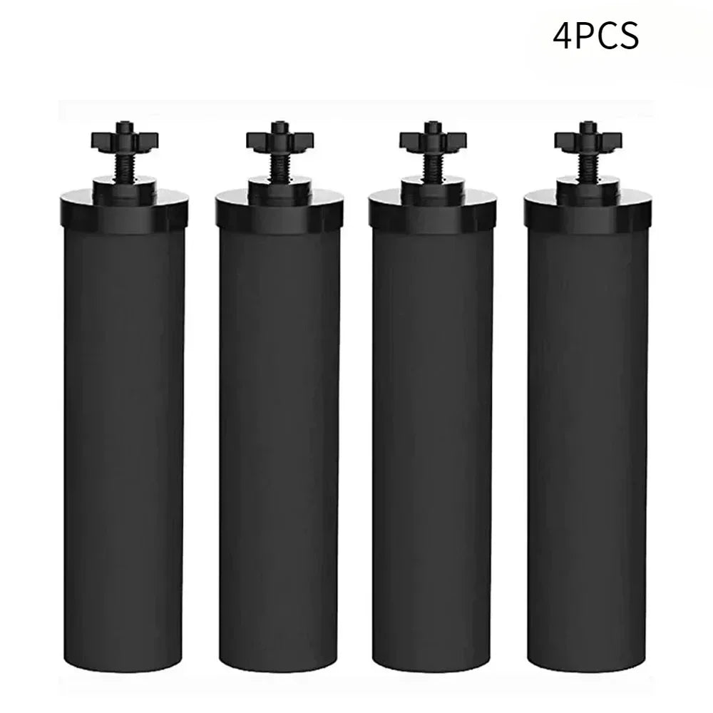 Filtres de Remplacement BB9-2 – 2 Pièces de Filtre à Charbon Actif Compatible avec le Système de Filtration d'Eau Gravity Black Berkey - BLACKBEARD OUTDOOR INDUSTRIES