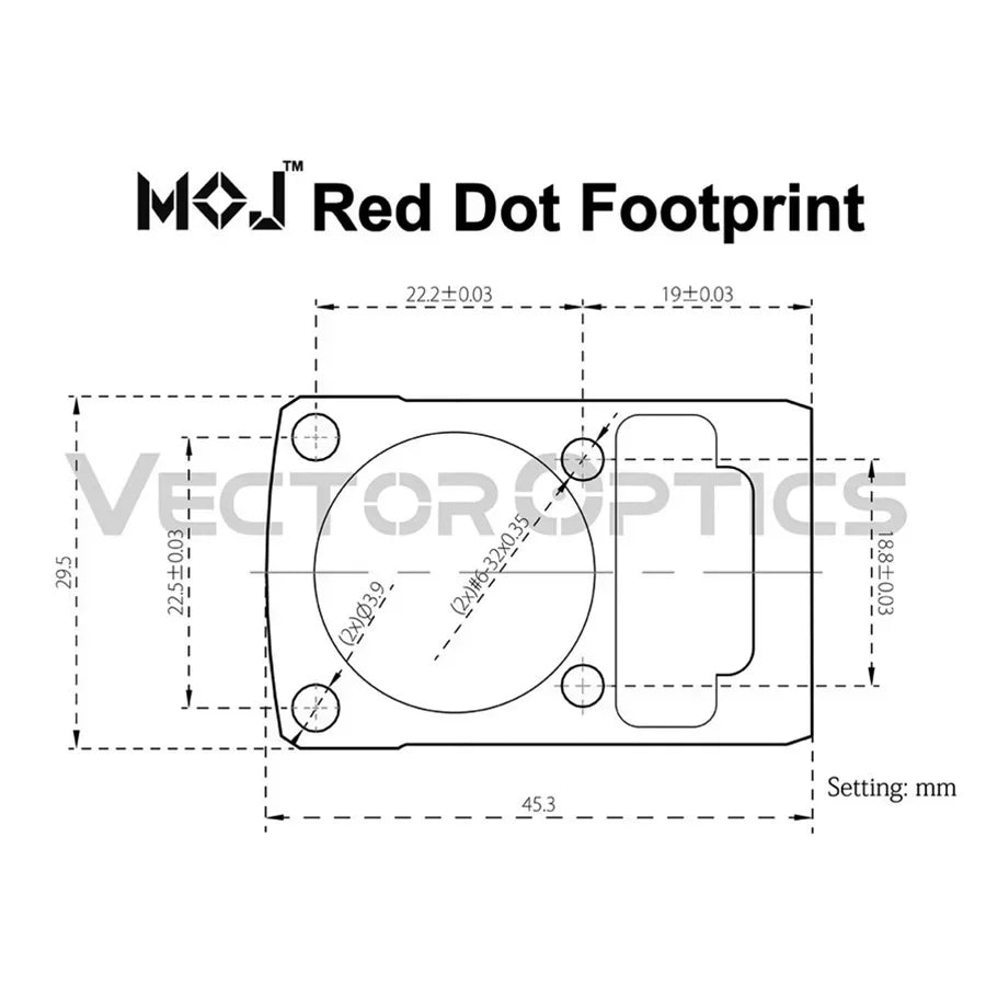 Adaptateur Universel pour Viseur Red Dot Airsoft M2/M4 – Montage sur Pistolet pour Accessoires Tactiques et de Chasse - BLACKBEARD OUTDOOR INDUSTRIES