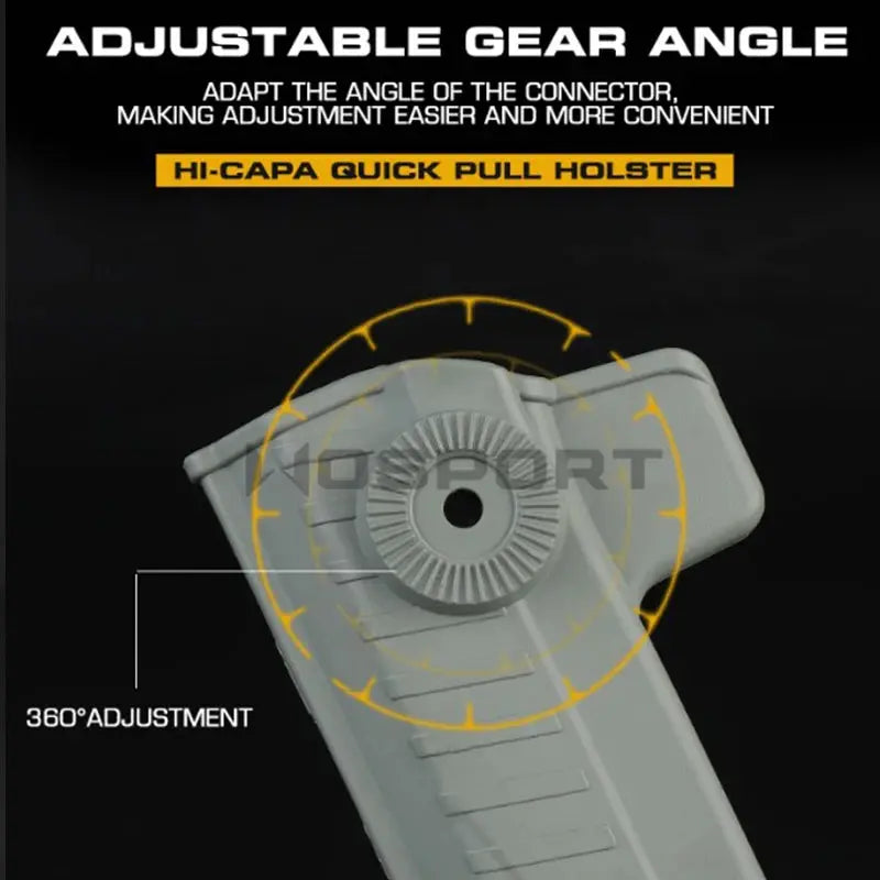 Holster Tactique pour Pistolet HI-CAPA STI2011 – Compatible Tokyo Marui / WE / KWA / KJW Ma boutique