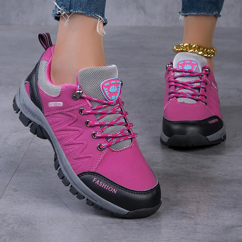 Chaussures de Randonnée Femme – Baskets Imperméables, Antidérapantes, Confortables pour la Marche, Escalade et Activités Outdoor - BLACKBEARD OUTDOOR INDUSTRIES