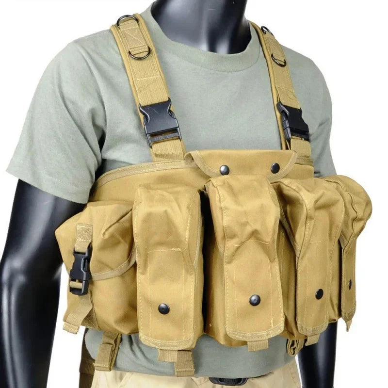 Chest Rig Tactique AK – Léger, Modulable et Haute Capacité Ma boutique