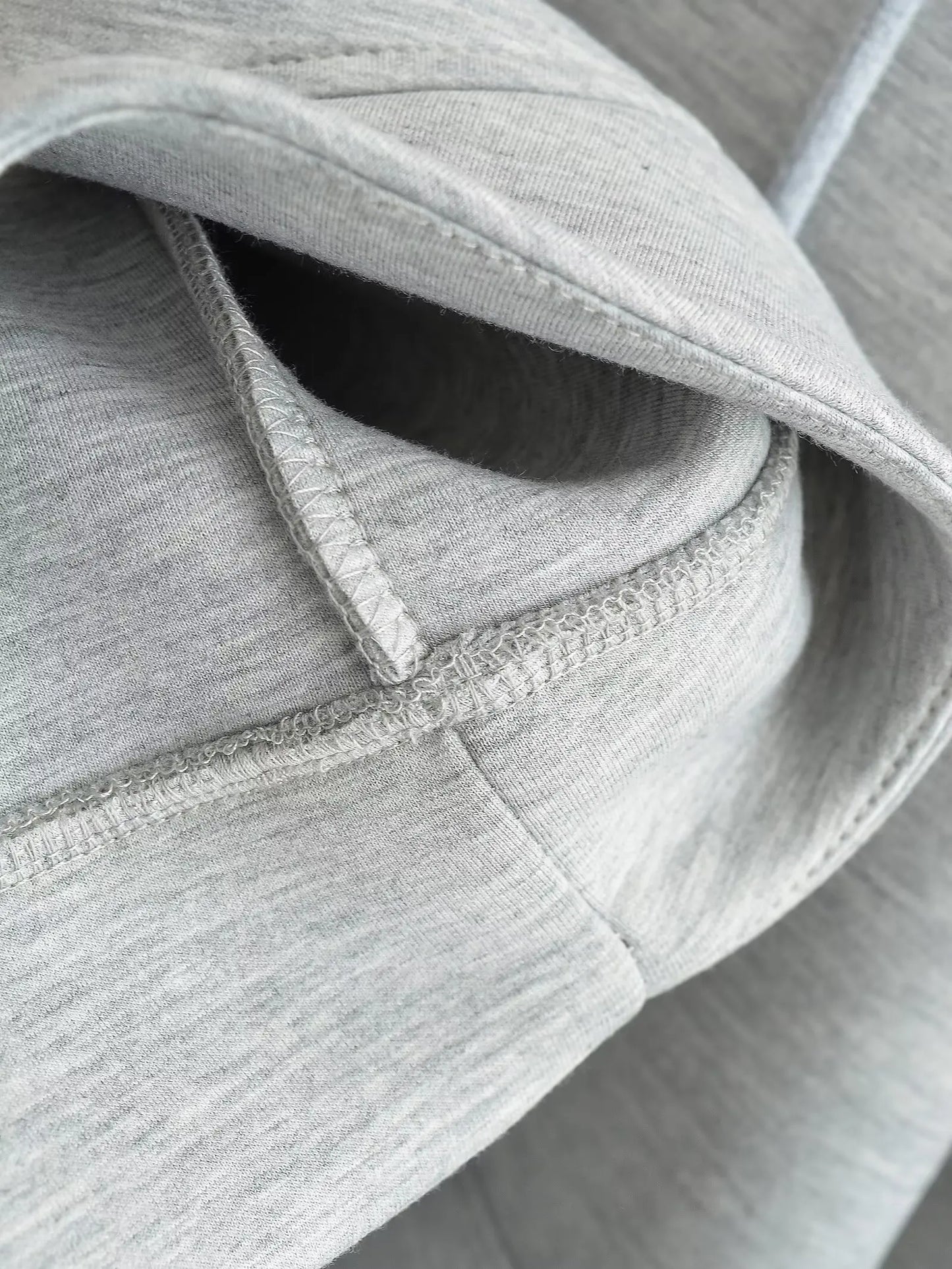 Veste à Capuche Grise femme - Manteau à Manches Longues avec Poches Spacieuses et Fermeture Éclair - Veste Décontractée et Légère pour Femme - BLACKBEARD OUTDOOR INDUSTRIES