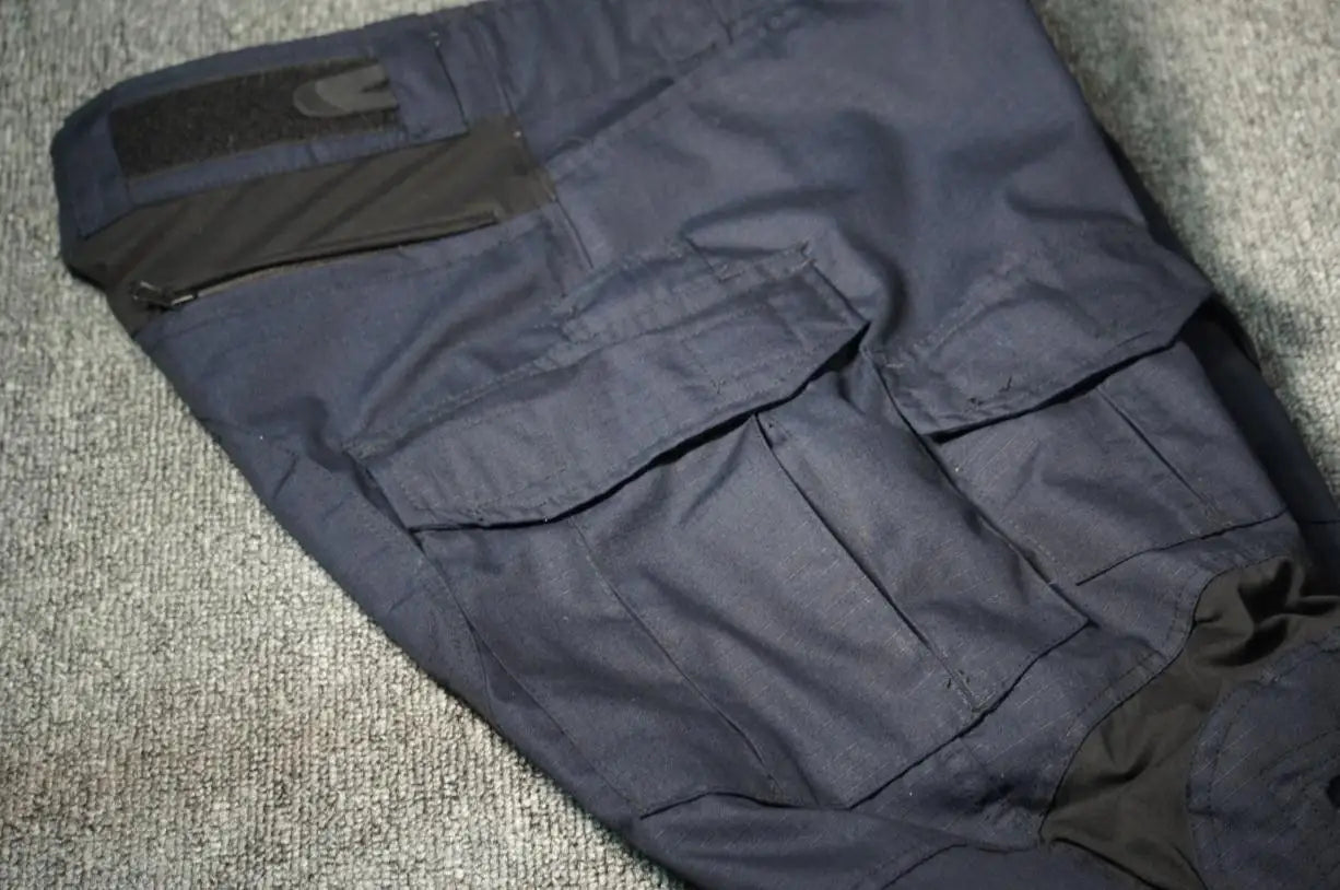 Costume Tactique Tom Plus GEN3 G3 Bleu Foncé – Ensemble Chemise à Manches Longues + Pantalon Long - BLACKBEARD OUTDOOR INDUSTRIES