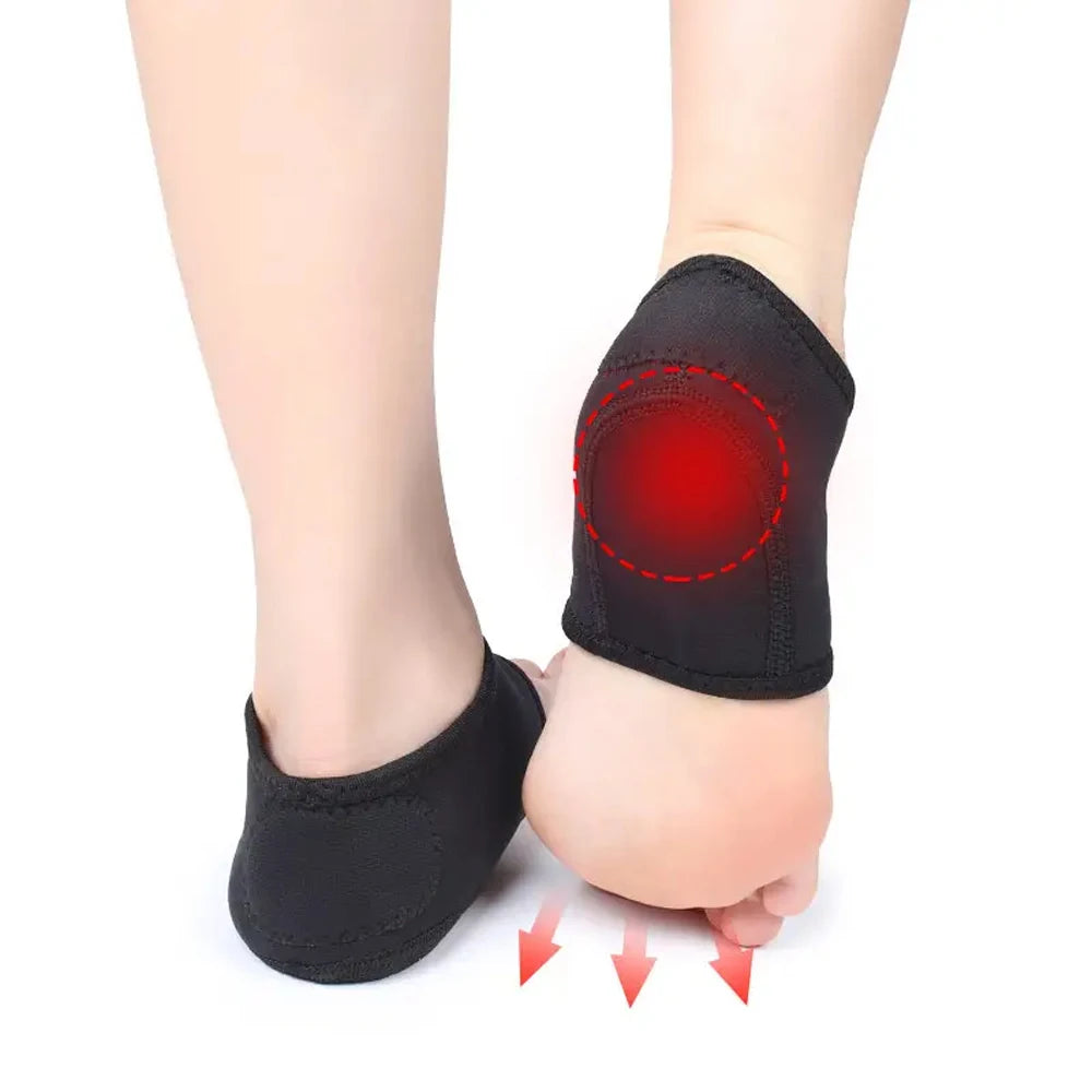 Protecteurs de Talons Plantaires pour Soulagement de la Douleur - 1 Paire (Coussins de Talon en Nylon) - BLACKBEARD OUTDOOR INDUSTRIES