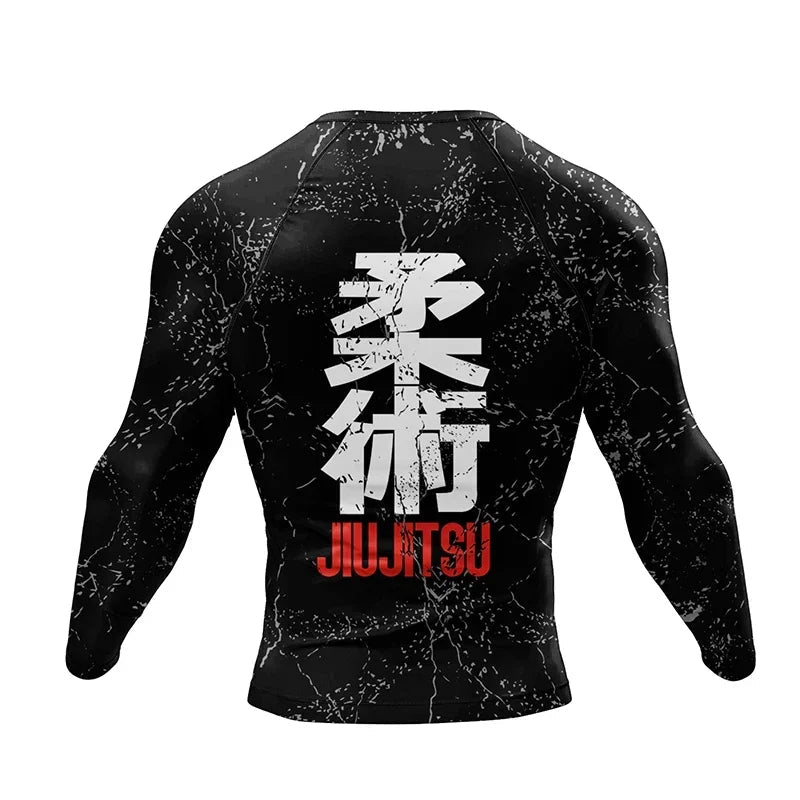 Ensemble de Rashguard Jiu Jitsu MMA pour Hommes BLACKBEARD OUTDOOR INDUSTRIES