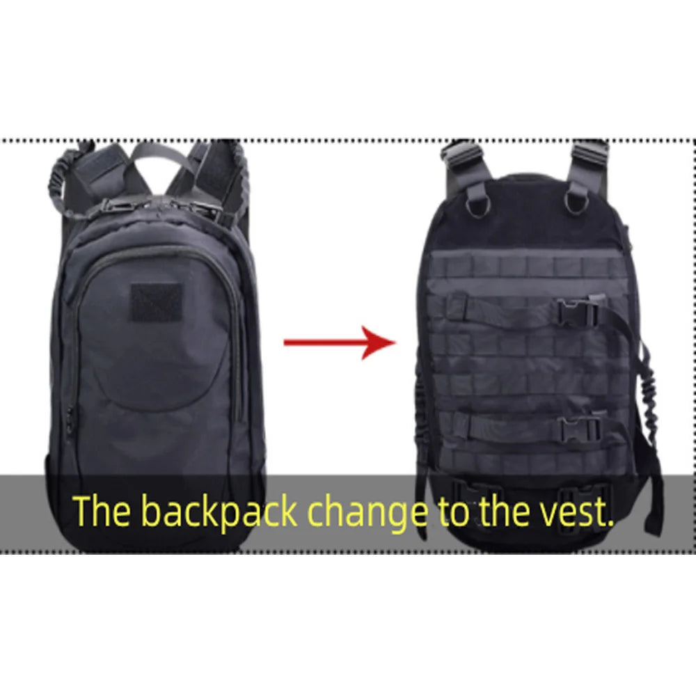 Sac à Dos Tactique Porte Plaque – Modèle BXVT010 Ma boutique