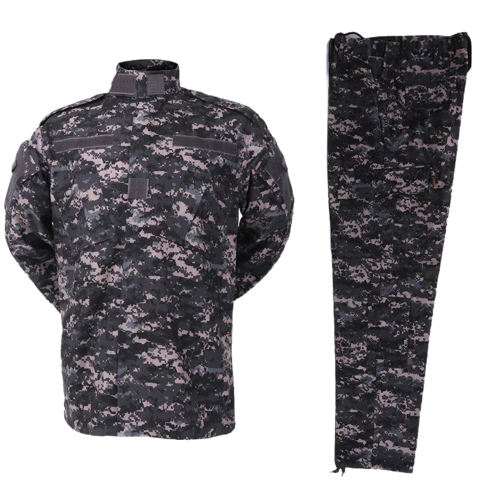Uniforme Tactique Camouflage - Costume de Chasse et de Randonnée en Bleu Marine, Vêtement de Travail Camouflé - BLACKBEARD OUTDOOR INDUSTRIES