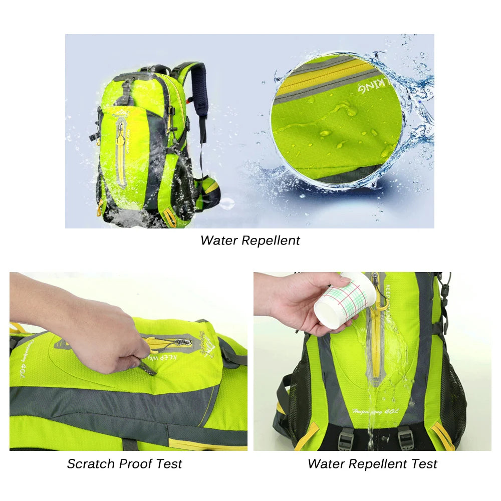Sac à Dos de Randonnée 40L – TOMSHOO | Étanche, Léger et Polyvalent pour Hommes & Femmes - BLACKBEARD OUTDOOR INDUSTRIES