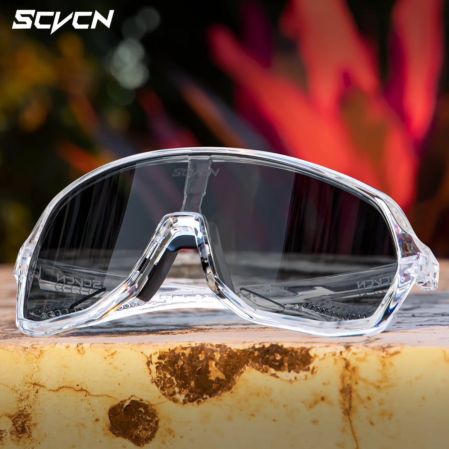 Lunettes de Vélo SCVCN UV400 - Lunettes de Sport pour Homme et Femme, Protection UV - BLACKBEARD OUTDOOR INDUSTRIES