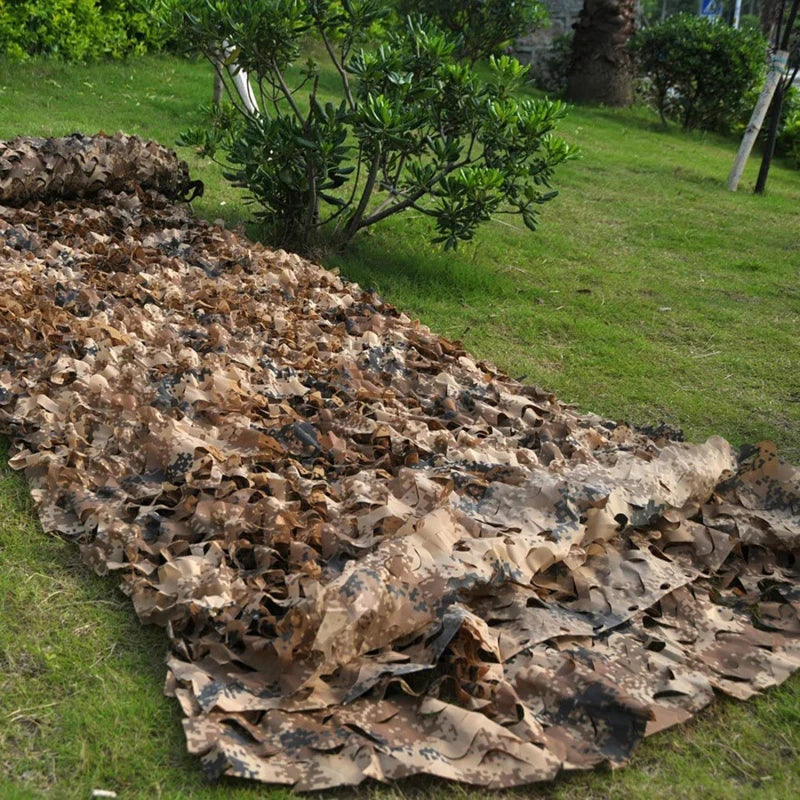 Filet de Camouflage - Filet de Camouflage pour Chasse, Tente de Jardin, Awnings de Voiture, Plusieurs Couleurs (Blanc, Bleu, Vert, Noir, Jungle, Désert) - BLACKBEARD OUTDOOR INDUSTRIES