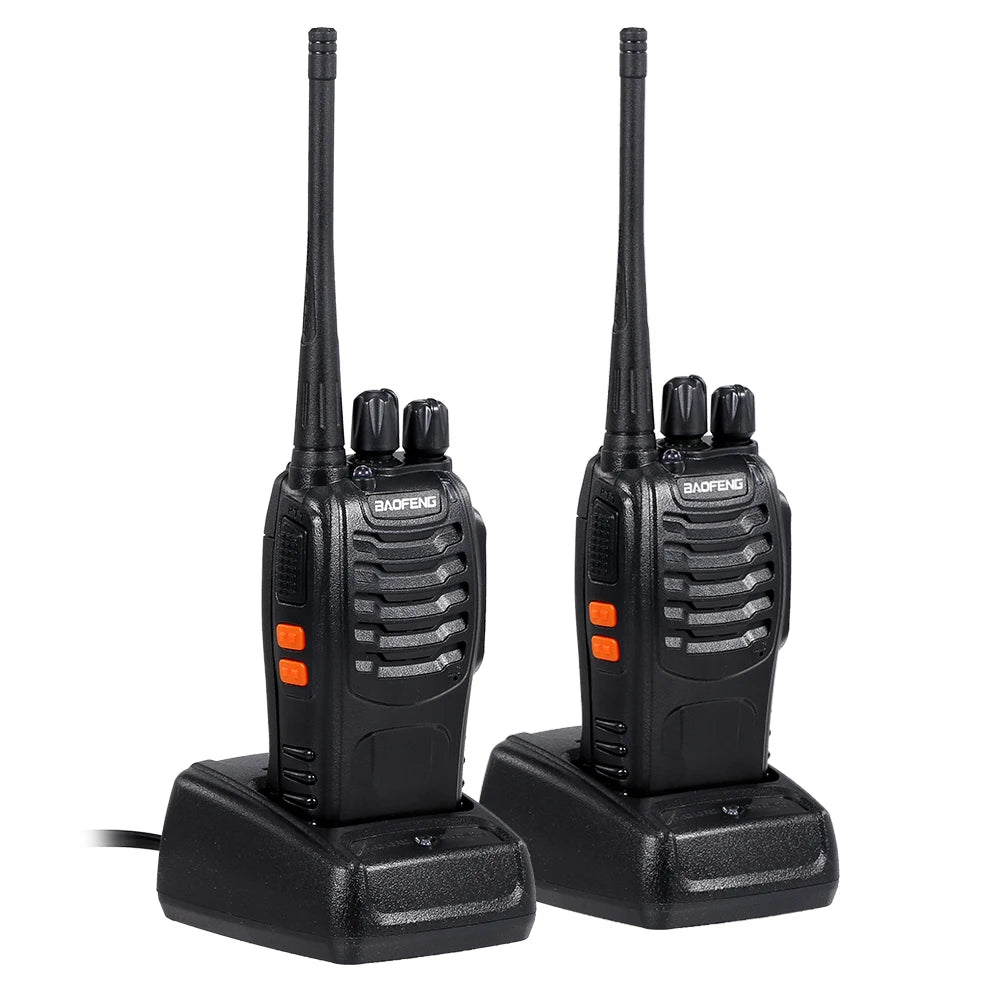 Talkie-Walkie BAOFENG BF-888S UHF 400-470MHz – Lot de 2 Radios Bidirectionnelles (Prise EU) Ma boutique