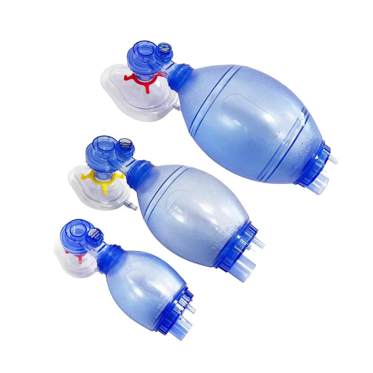Kit de Réanimation Manuelle Jetable PVC pour Adultes, Enfants et Nourrissons – Ambu Bag avec Tuyau d’Oxygène et Sac de Réservoir - BLACKBEARD OUTDOOR INDUSTRIES