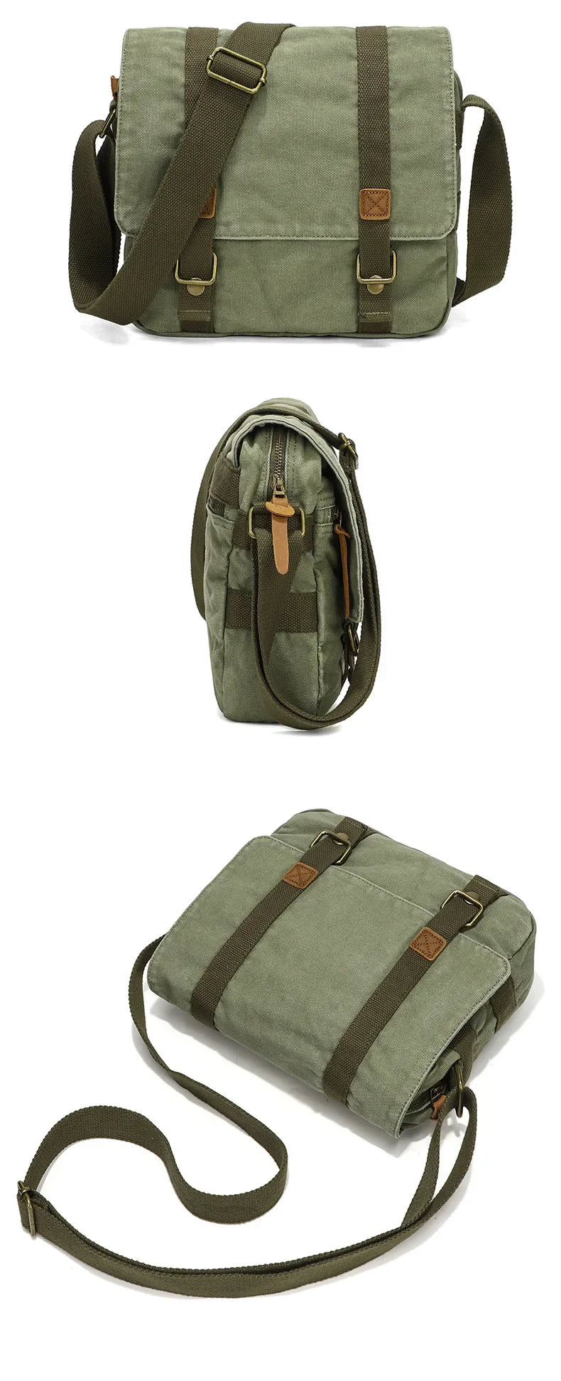 Sac Bandoulière Vintage en Toile - BLACKBEARD OUTDOOR INDUSTRIES