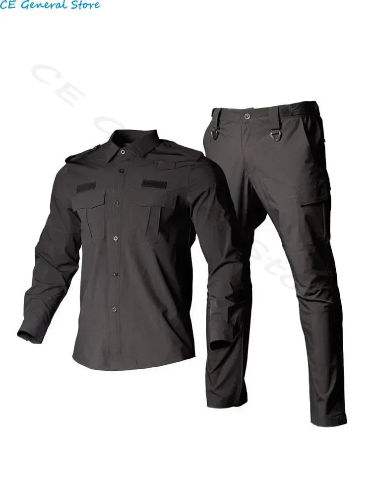 Ensemble de Travail 2 Pièces Homme – T-shirt Robuste + Pantalon - BLACKBEARD OUTDOOR INDUSTRIES