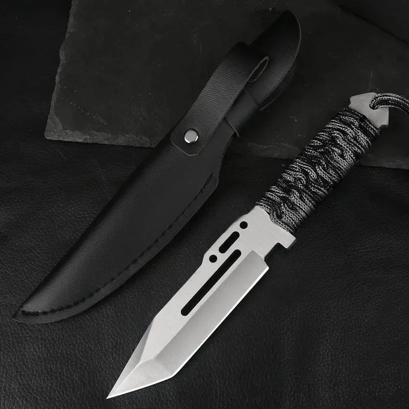 NEW Outdoor EDC Self-Defense Knife – Couteau de survie haute dureté en acier inoxydable - BLACKBEARD OUTDOOR INDUSTRIES