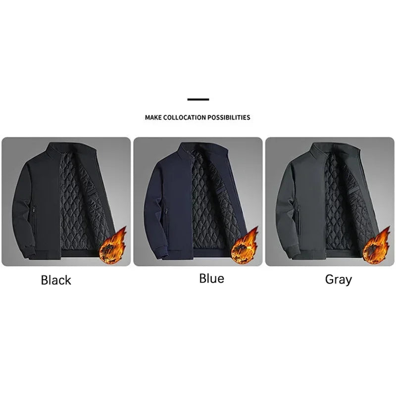 Veste Homme Hiver Grande Taille – BROWON 2025 - BLACKBEARD OUTDOOR INDUSTRIES