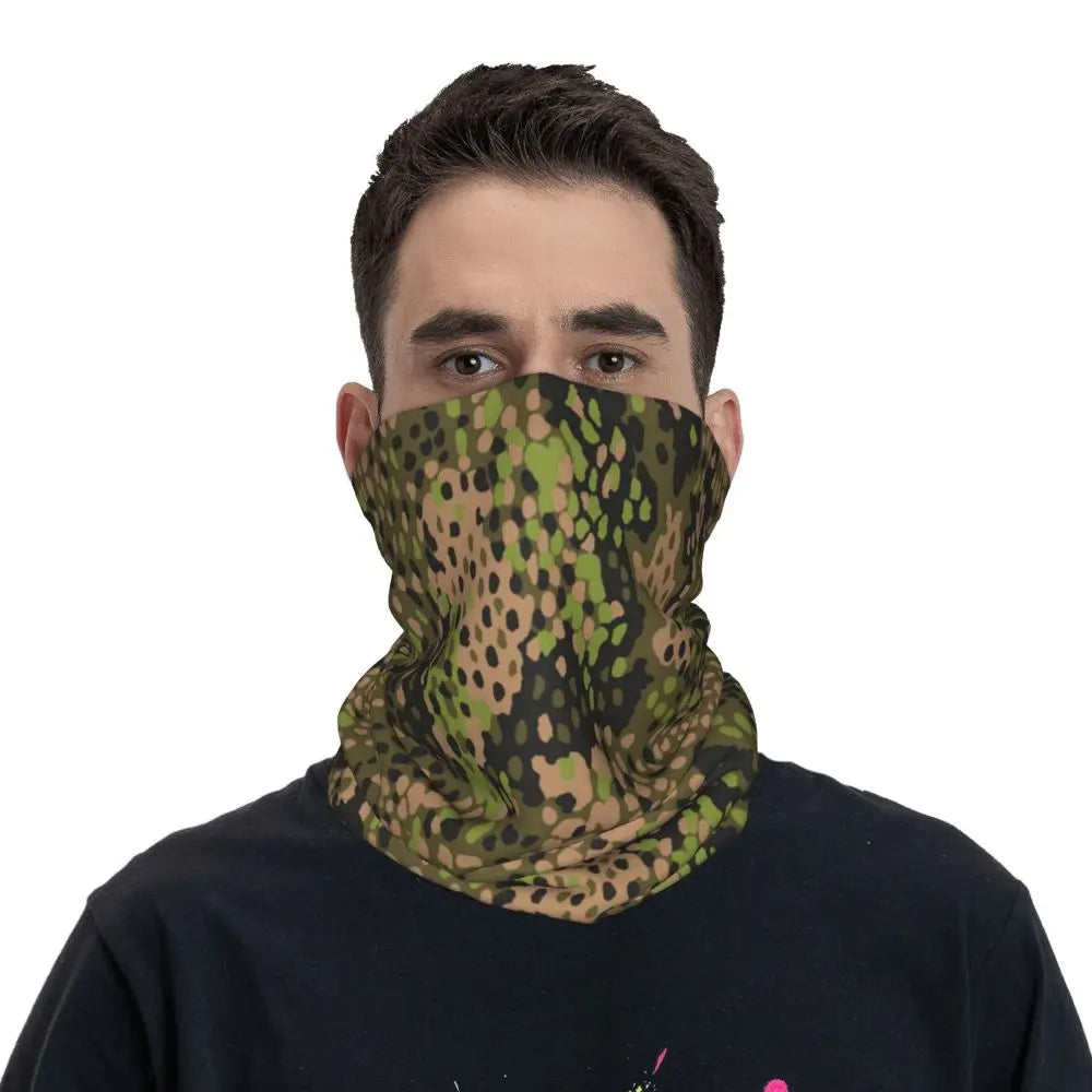Tiger Stripe Camo – Bandeau Tour de Cou Hiver Multifonction pour Hommes et Femmes | Parfait pour Randonnée, Cyclisme, Sports Outdoor et Usage Quotidien - BLACKBEARD OUTDOOR INDUSTRIES