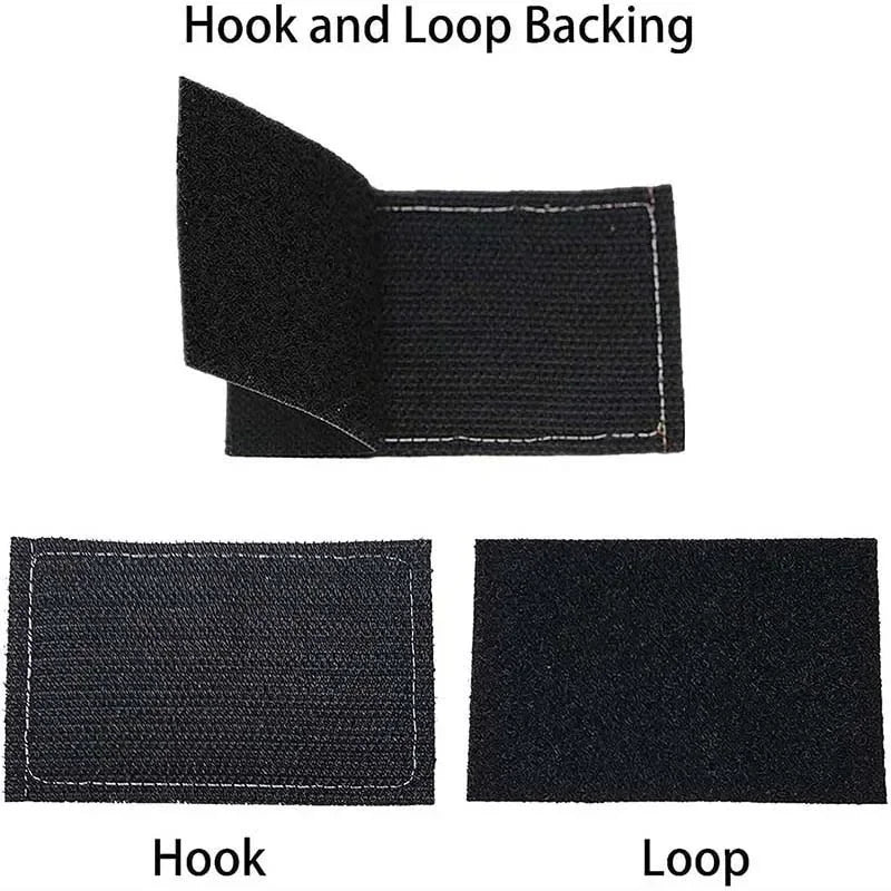 Écusson Groupe Sanguin 2,5 × 5 cm – Patch Tactique Brodé avec Velcro A/B/AB/O Pos-Neg - BLACKBEARD OUTDOOR INDUSTRIES