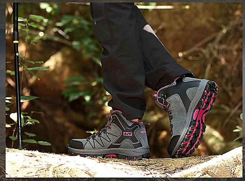 Bottes de Randonnée & de Travail Femme – Antidérapantes & Confortables – Style Neige – Modèle 2023 - BLACKBEARD OUTDOOR INDUSTRIES