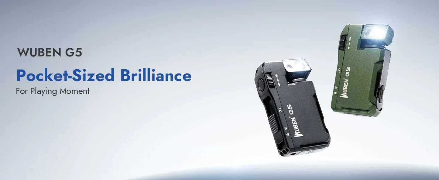 WUBEN G5 Flashlight 400Lumens Ma boutique
